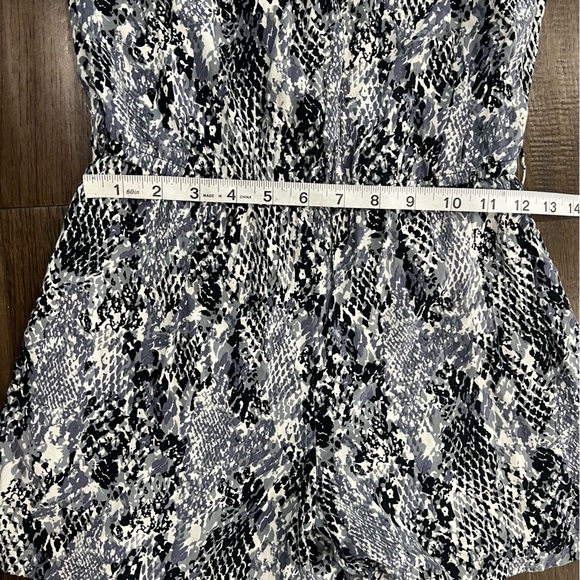 BCX Neck Tie Up Romper - Picture 11 of 12